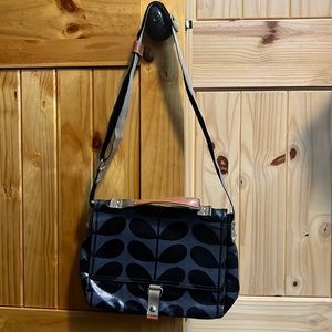 Orla Kiely scalloped crossbody bag